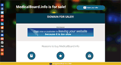 Desktop Screenshot of medicalboard.info